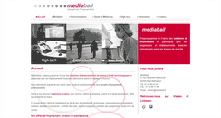 Desktop Screenshot of mediabail.fr
